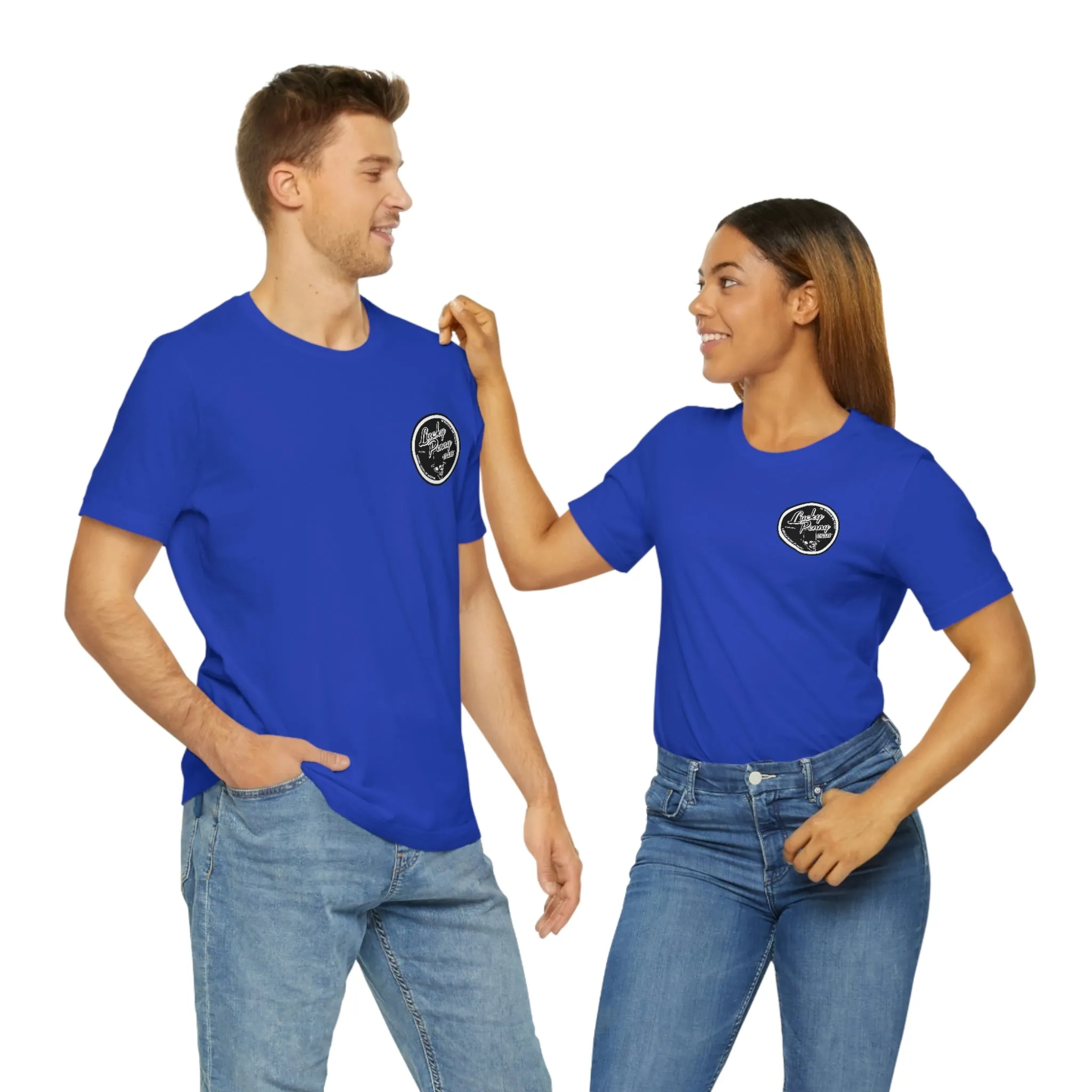 Lucky Penny Cycles Houston Classic Skull T-Shirt
