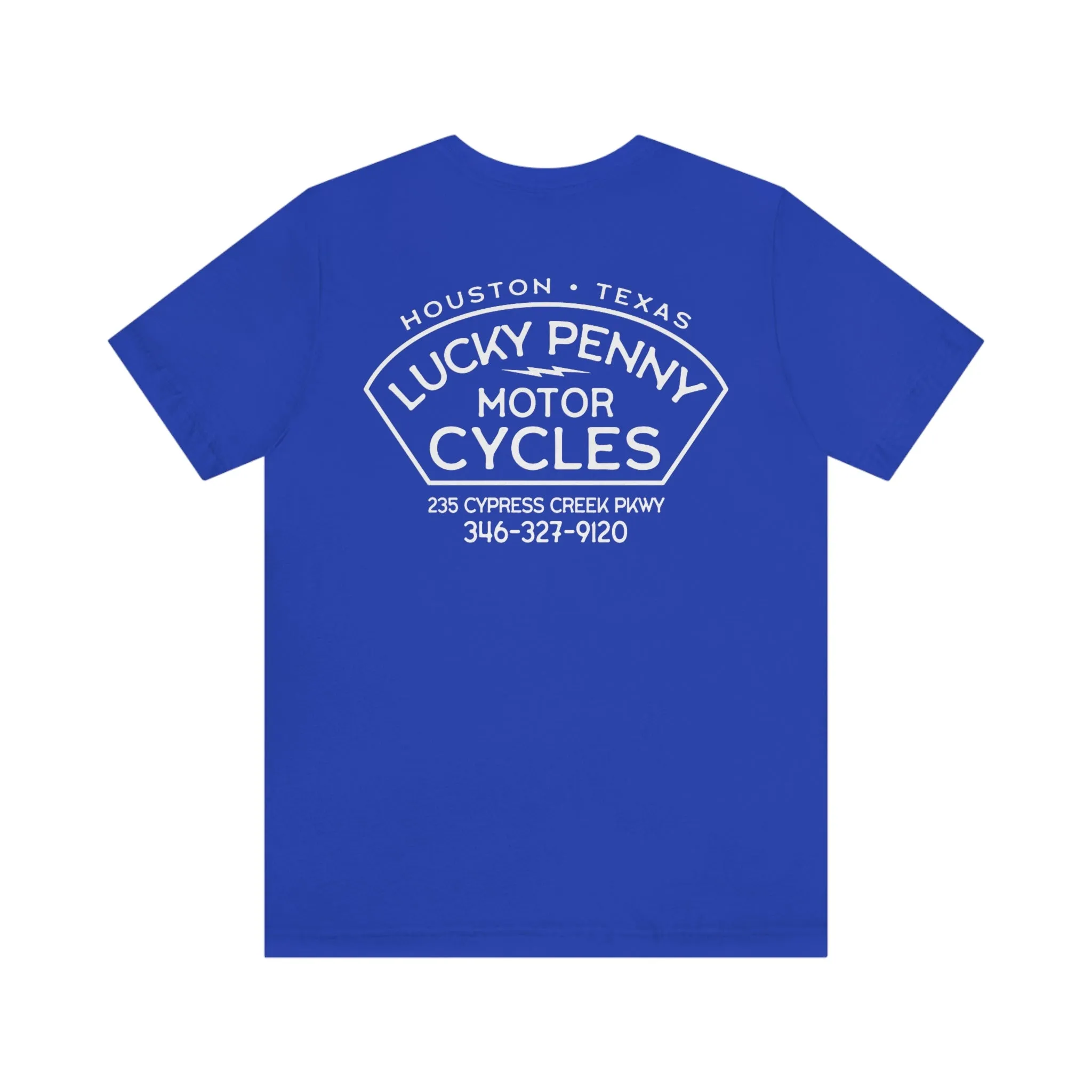 Lucky Penny Cycles Houston Penny/Shield T-Shirt