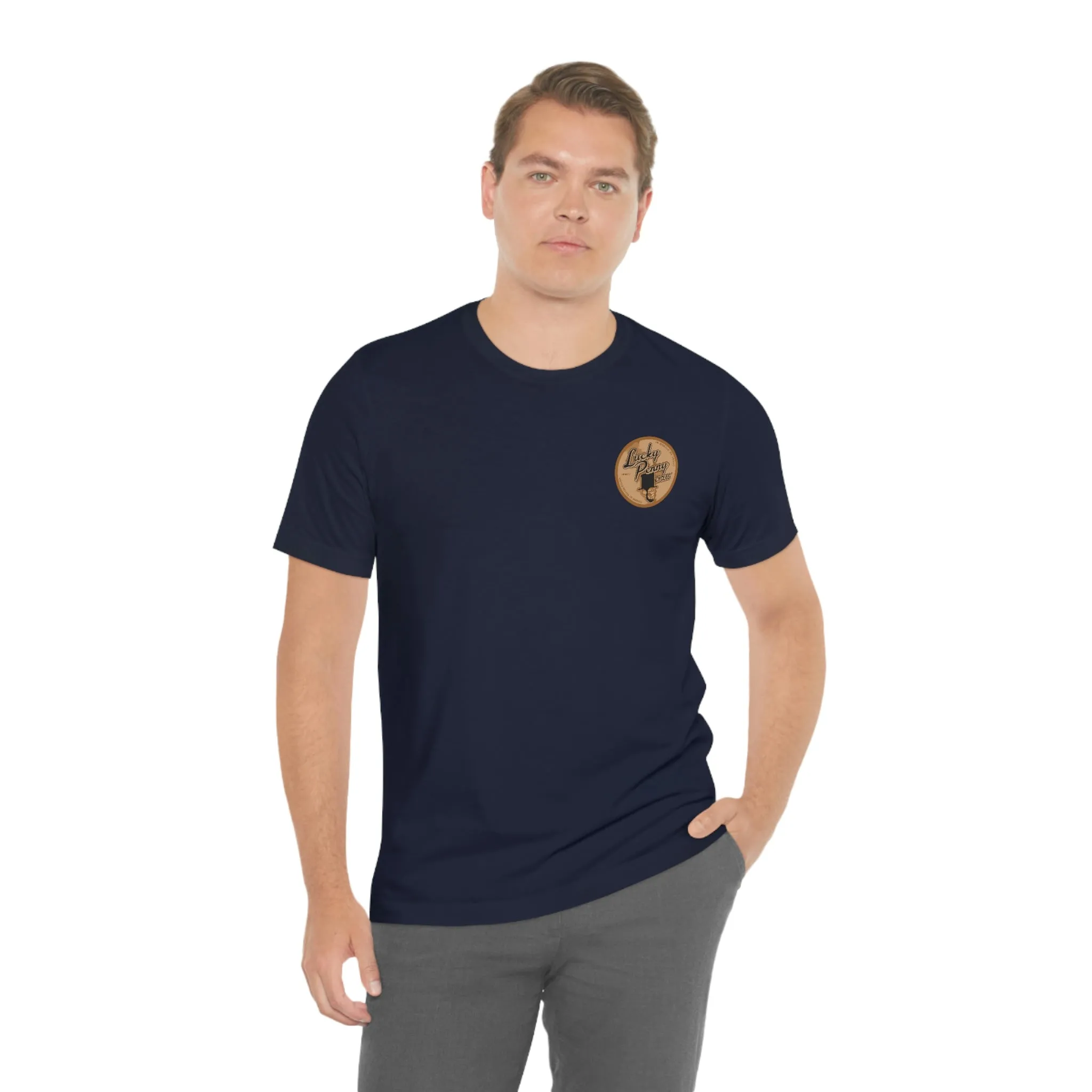 Lucky Penny Cycles Houston Penny/Shield T-Shirt