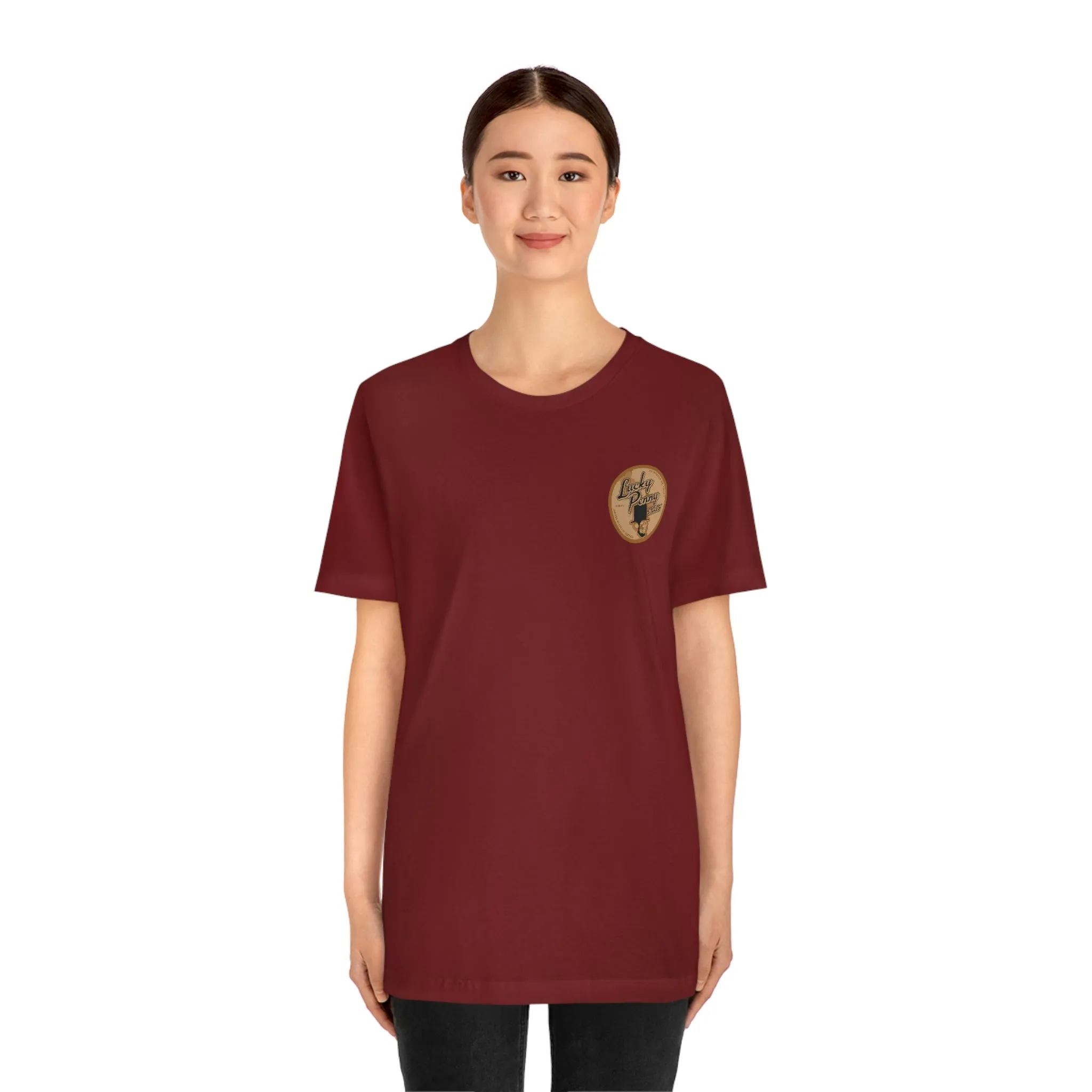 Lucky Penny Cycles Houston Penny/Shield T-Shirt