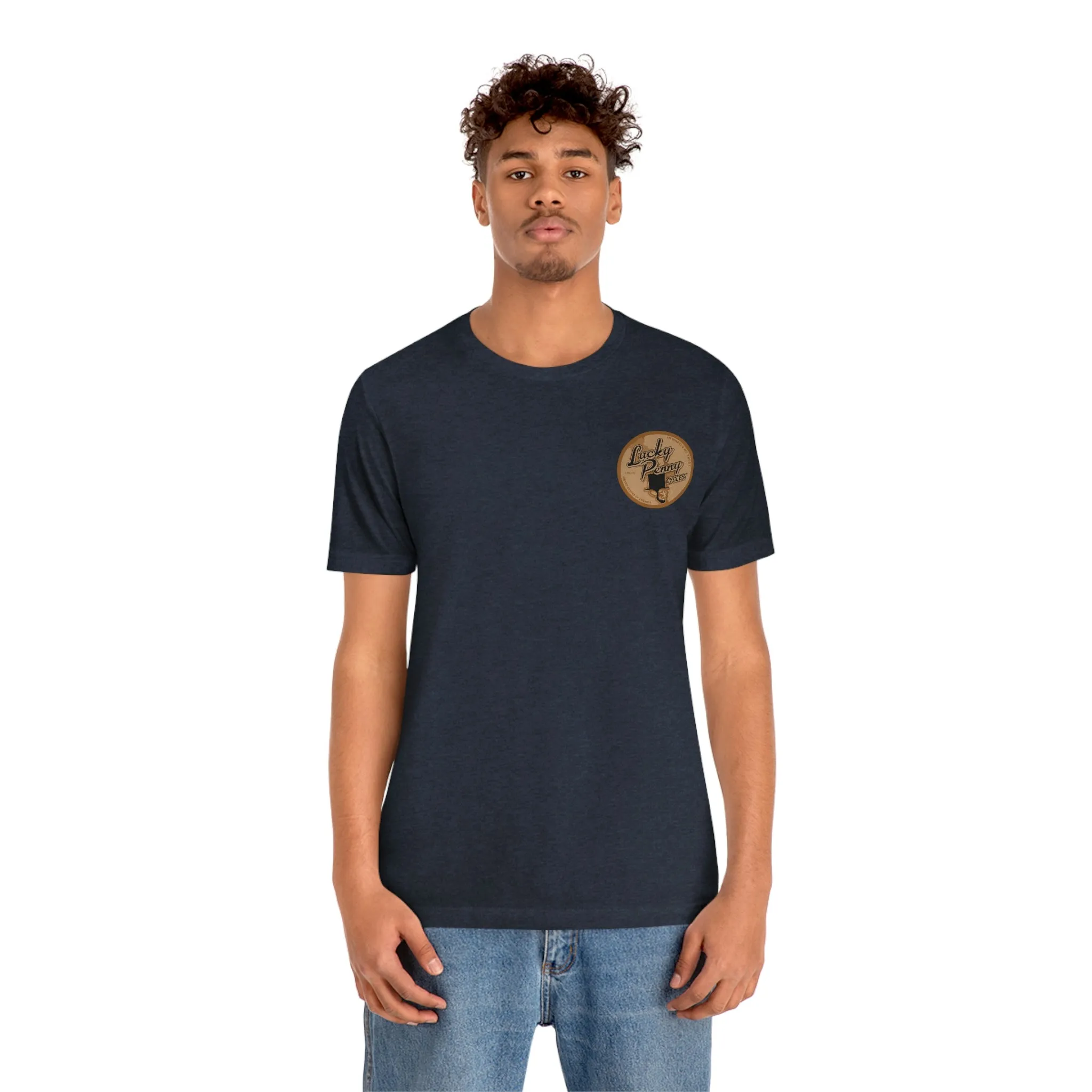 Lucky Penny Cycles Houston Penny/Shield T-Shirt