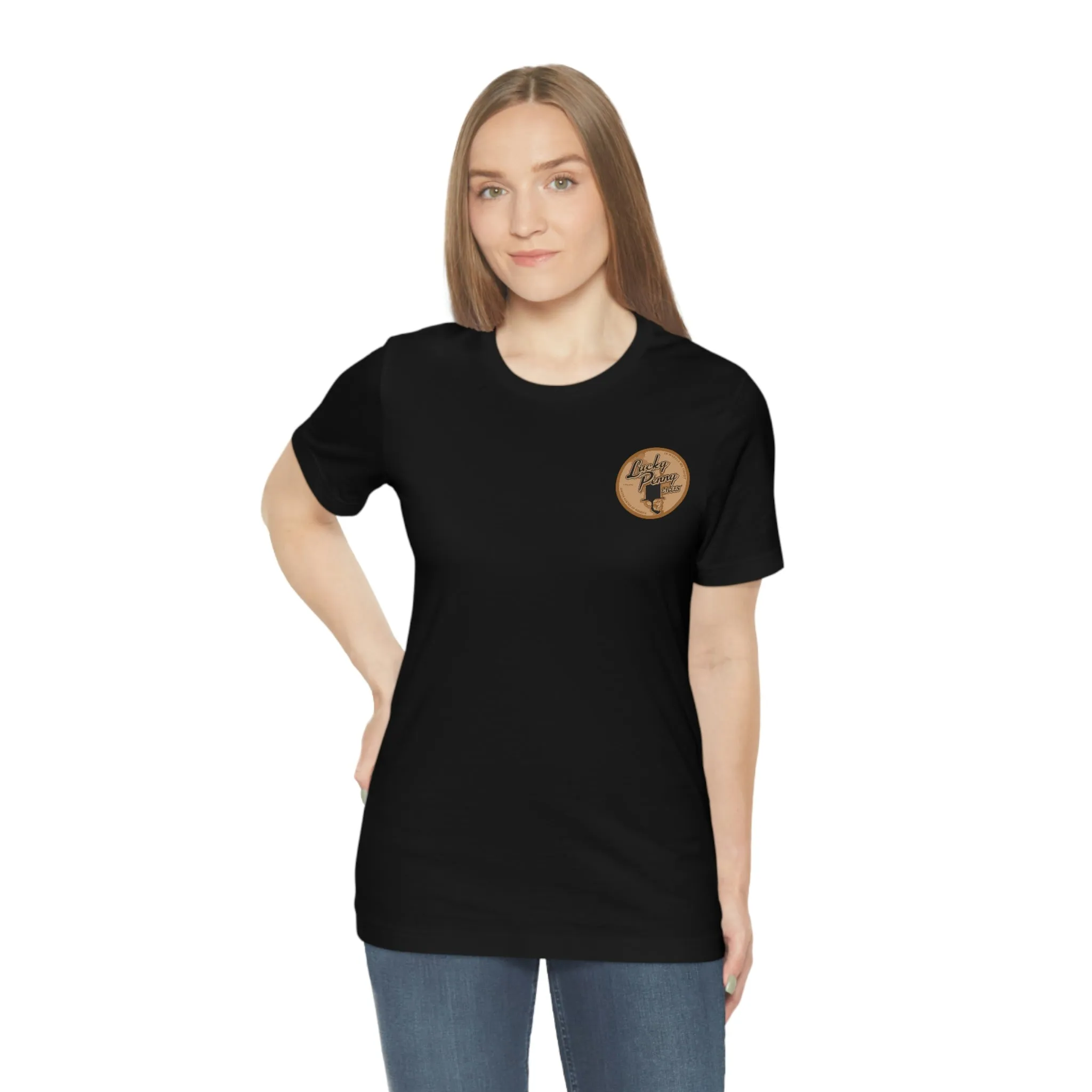 Lucky Penny Cycles Houston Penny/Shield T-Shirt