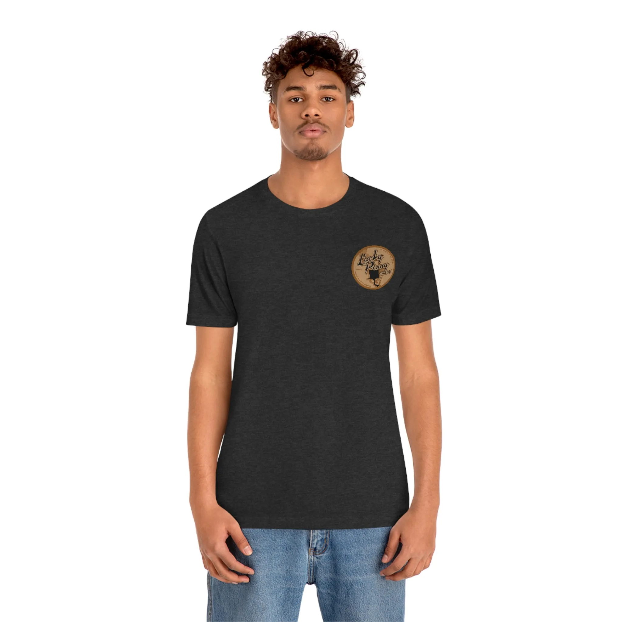 Lucky Penny Cycles Houston Penny/Shield T-Shirt
