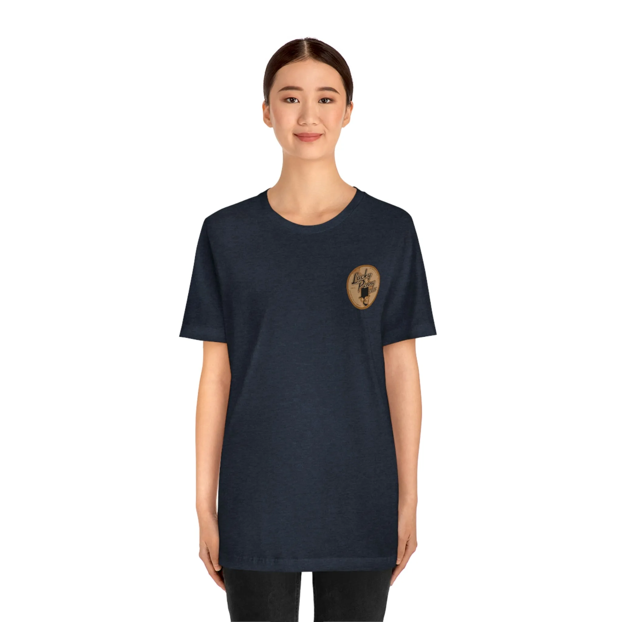Lucky Penny Cycles Houston Penny/Shield T-Shirt