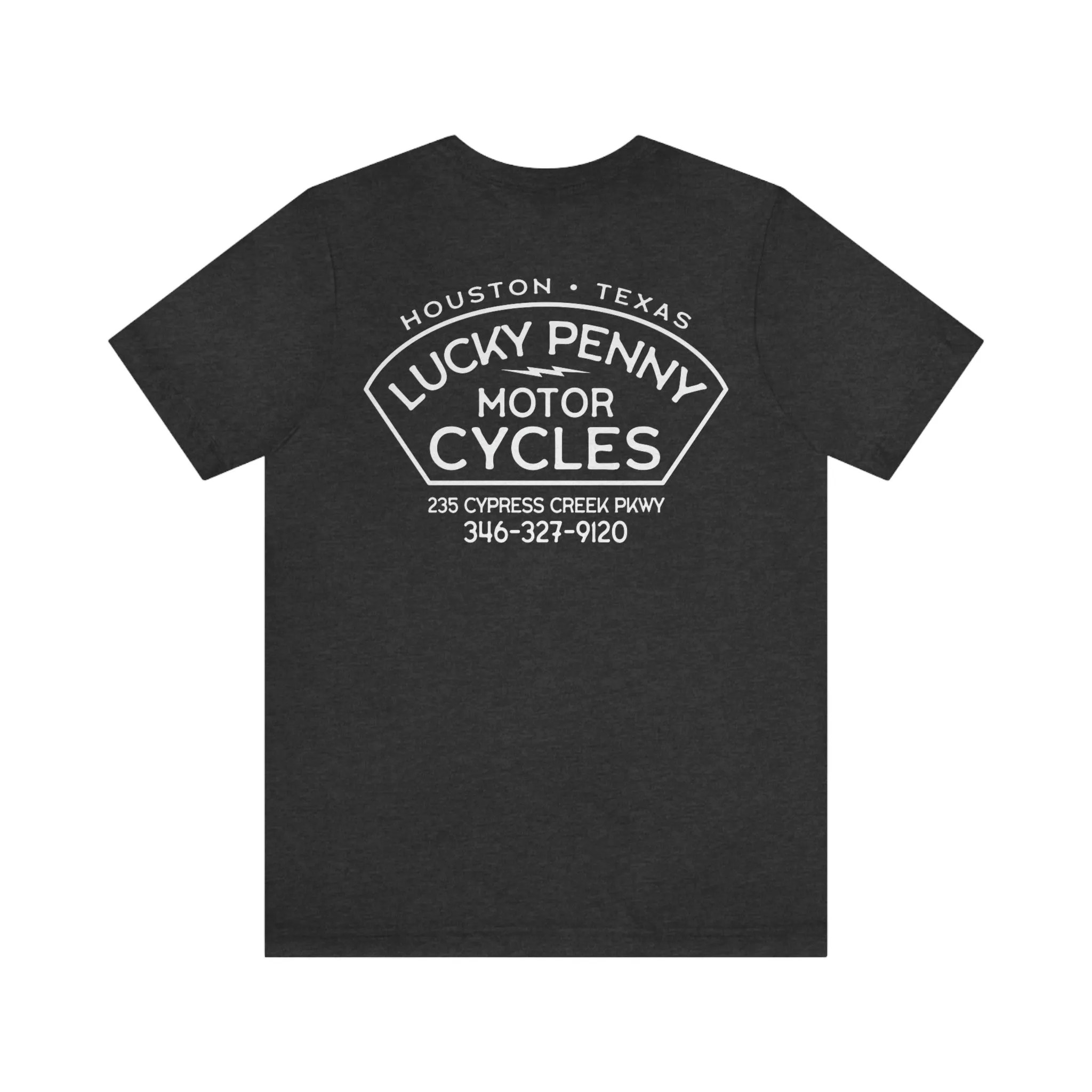 Lucky Penny Cycles Houston Penny/Shield T-Shirt