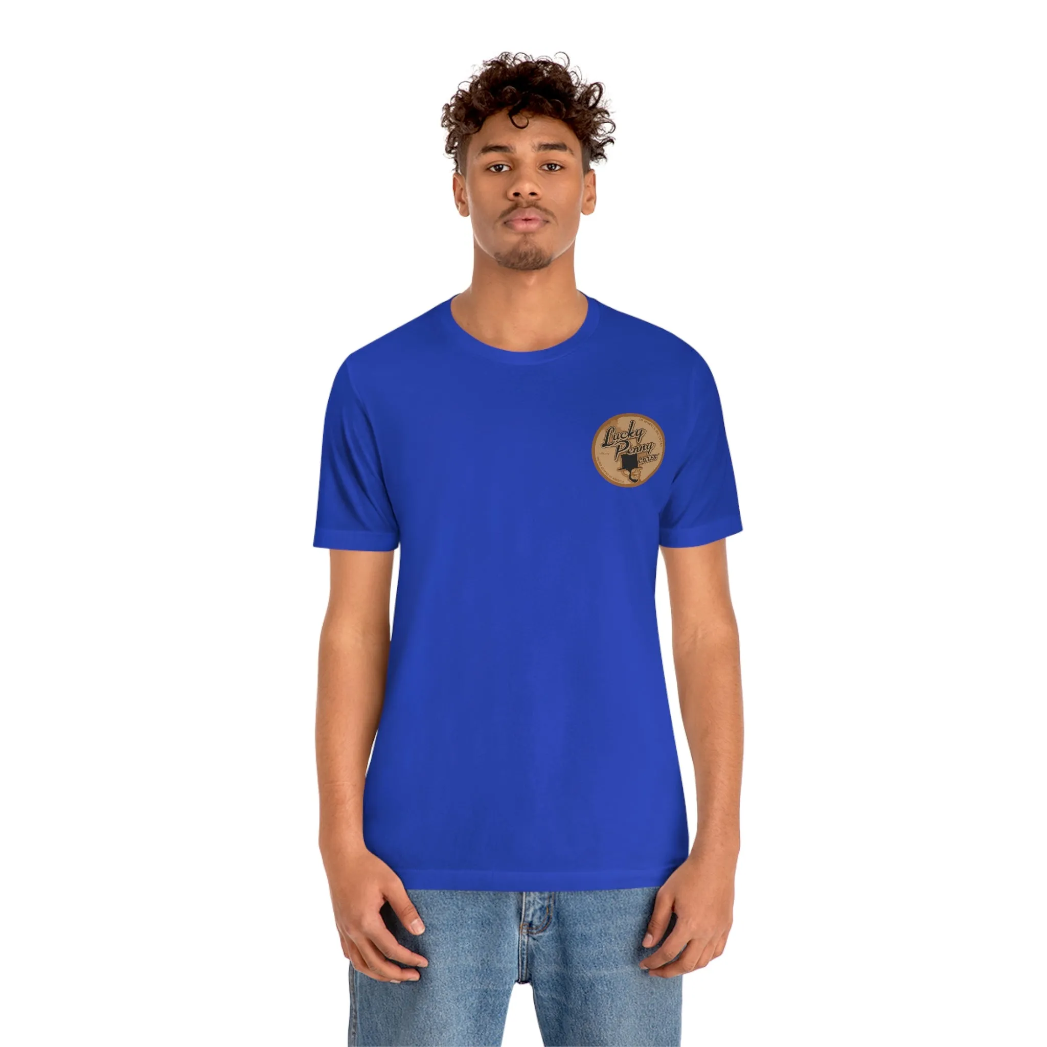 Lucky Penny Cycles Houston Penny/Shield T-Shirt