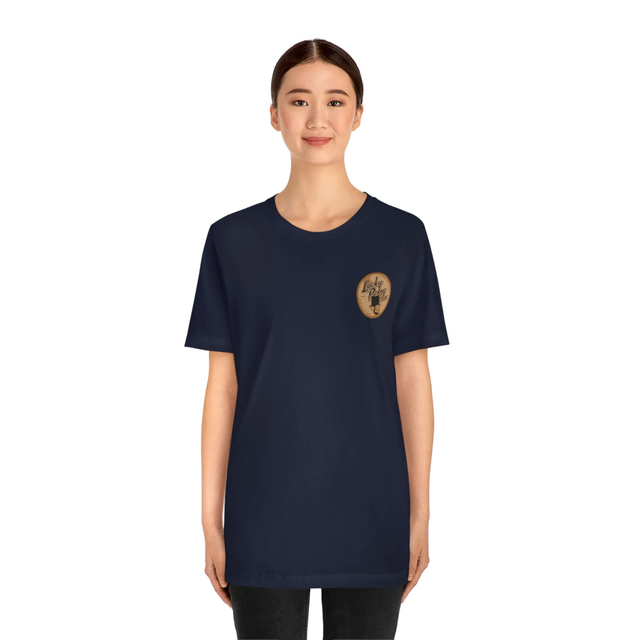 Lucky Penny Cycles Houston Penny/Shield T-Shirt
