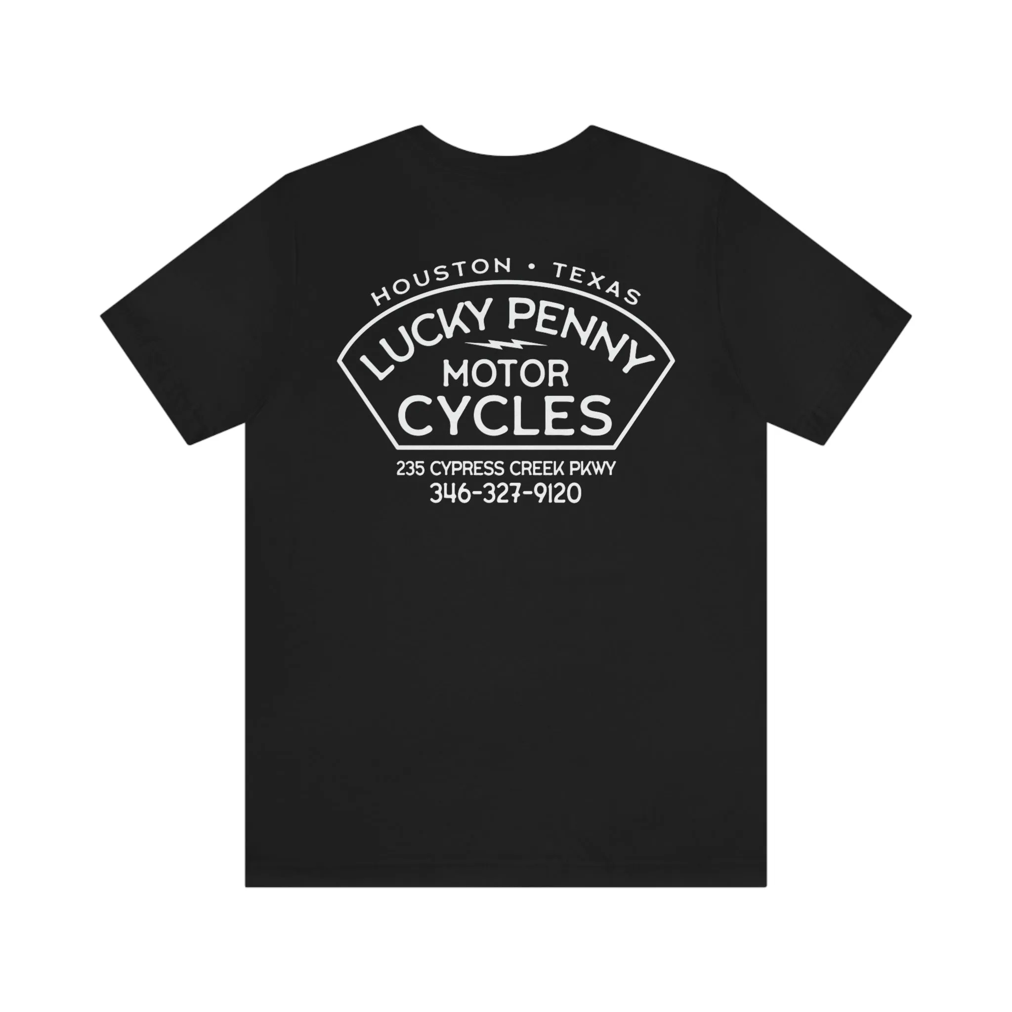 Lucky Penny Cycles Houston Penny/Shield T-Shirt