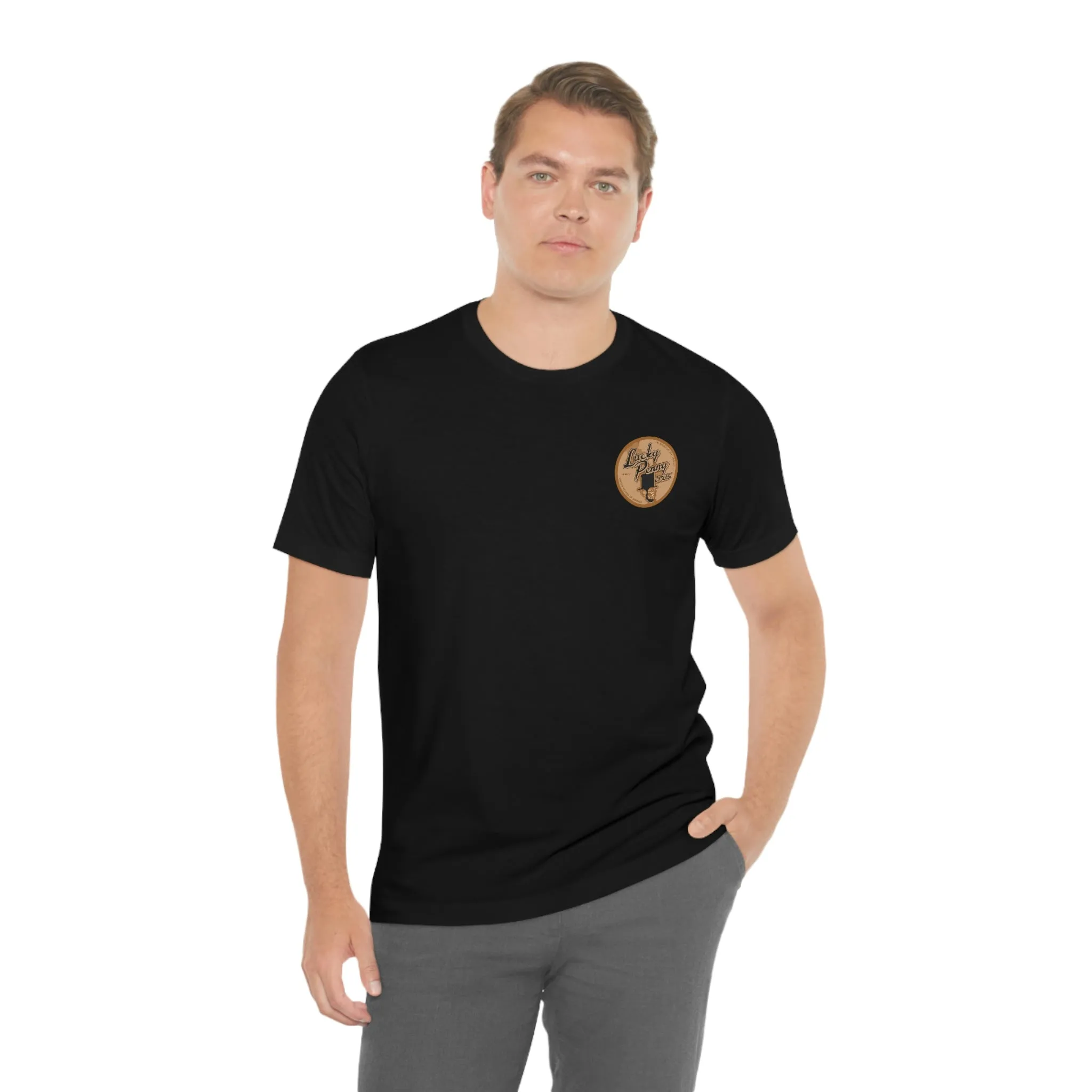 Lucky Penny Cycles Houston Penny/Shield T-Shirt