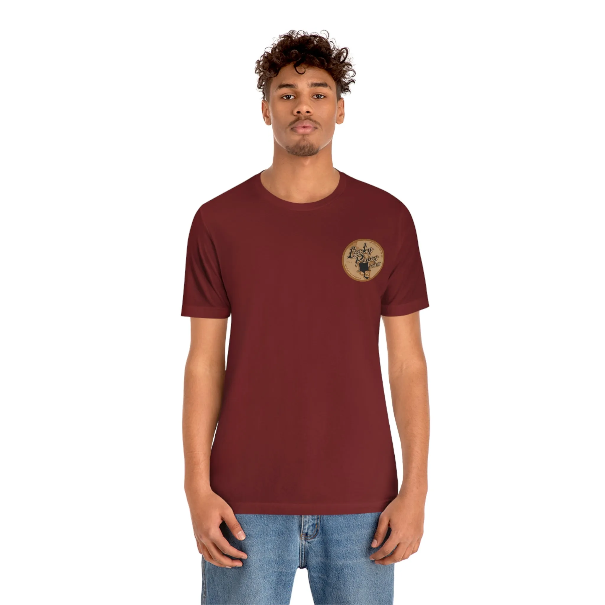 Lucky Penny Cycles Houston Penny/Shield T-Shirt