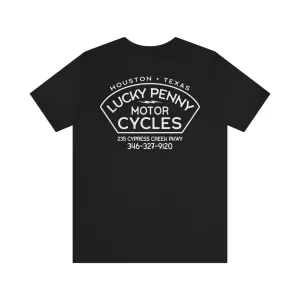 Lucky Penny Cycles Houston Penny/Shield T-Shirt