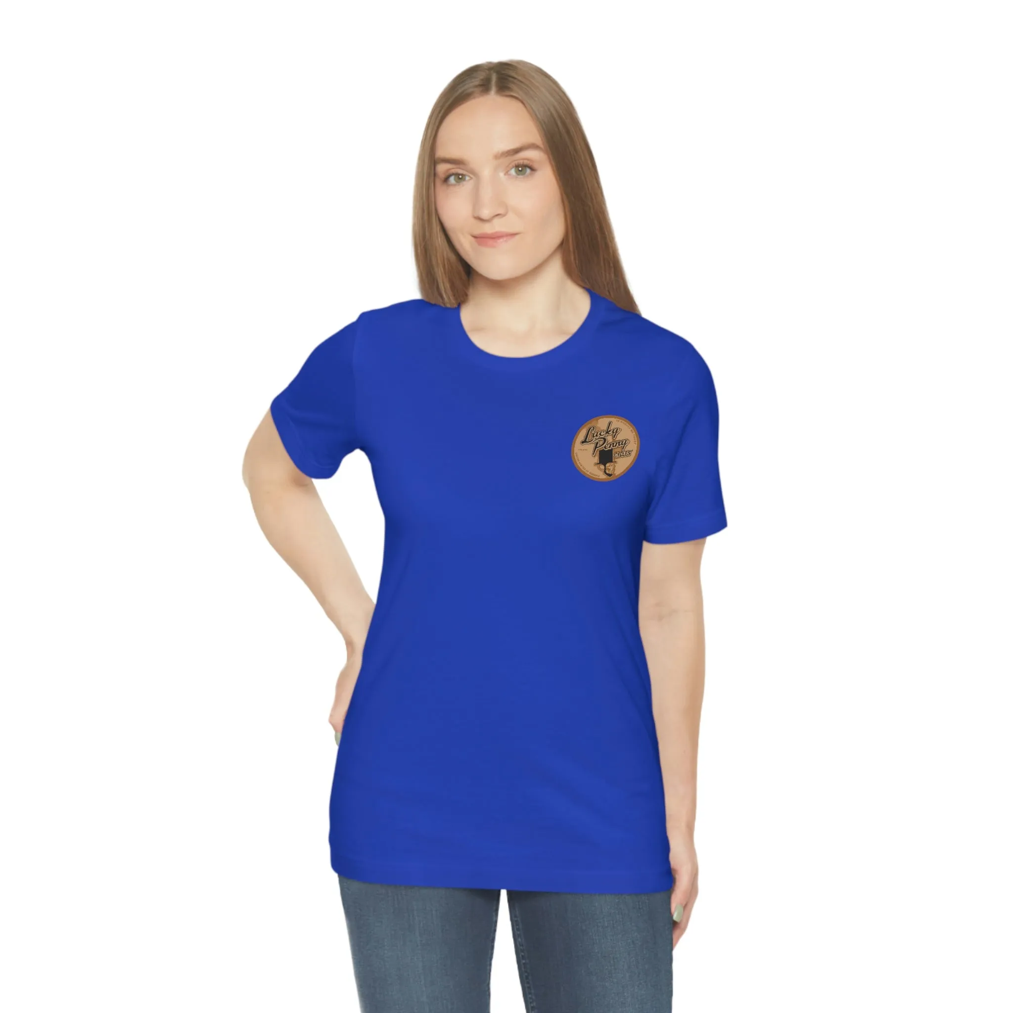 Lucky Penny Cycles Houston Penny/Shield T-Shirt