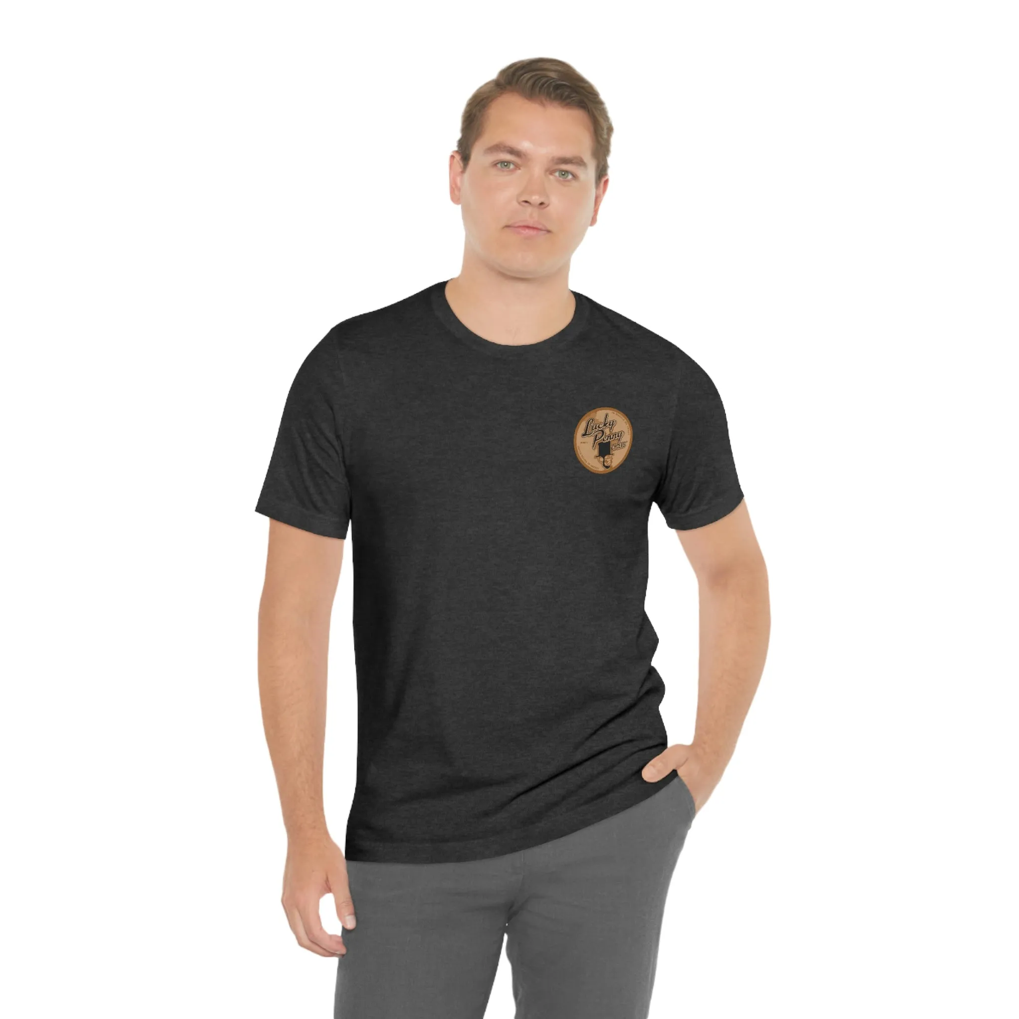 Lucky Penny Cycles Houston Penny/Shield T-Shirt