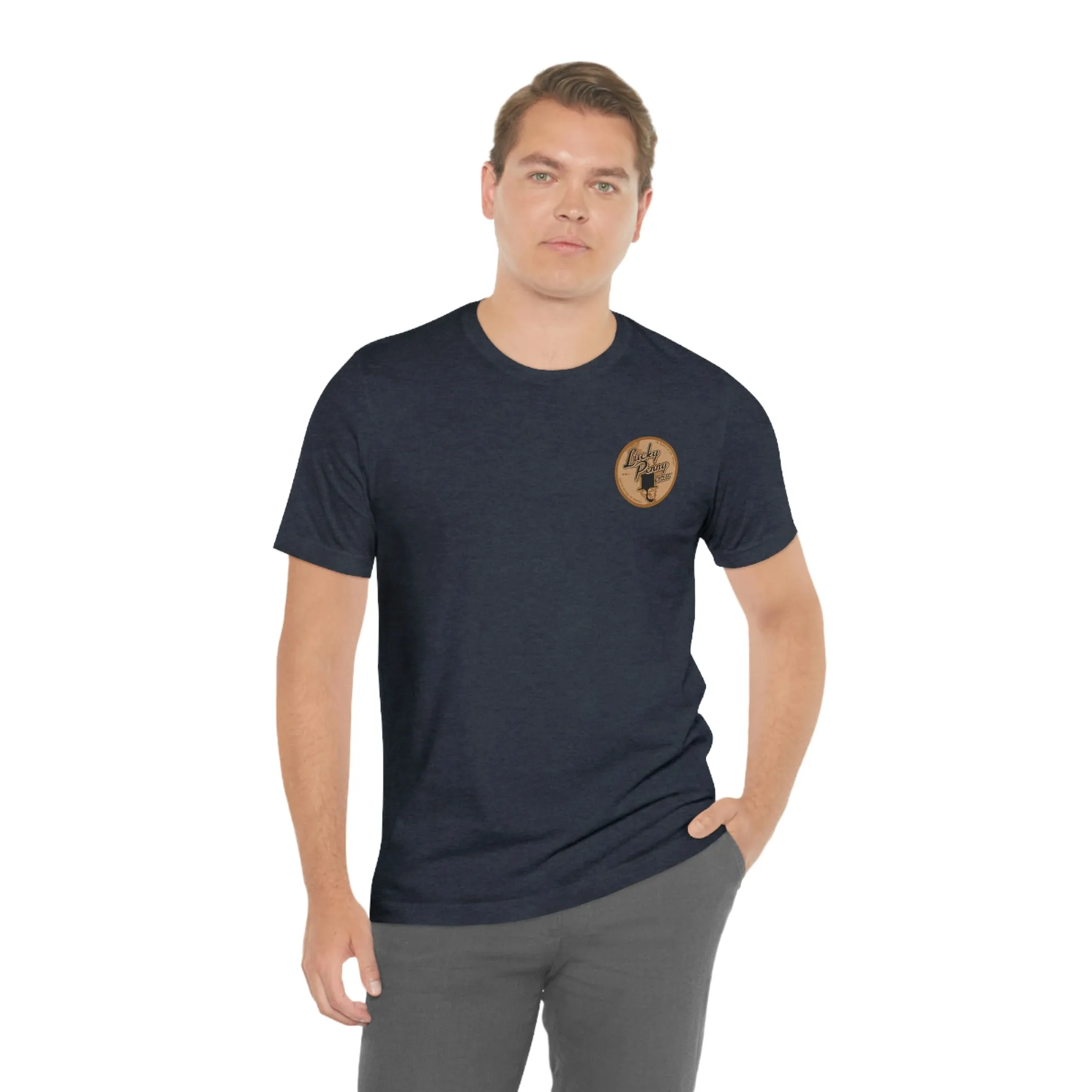 Lucky Penny Cycles Houston Penny/Shield T-Shirt