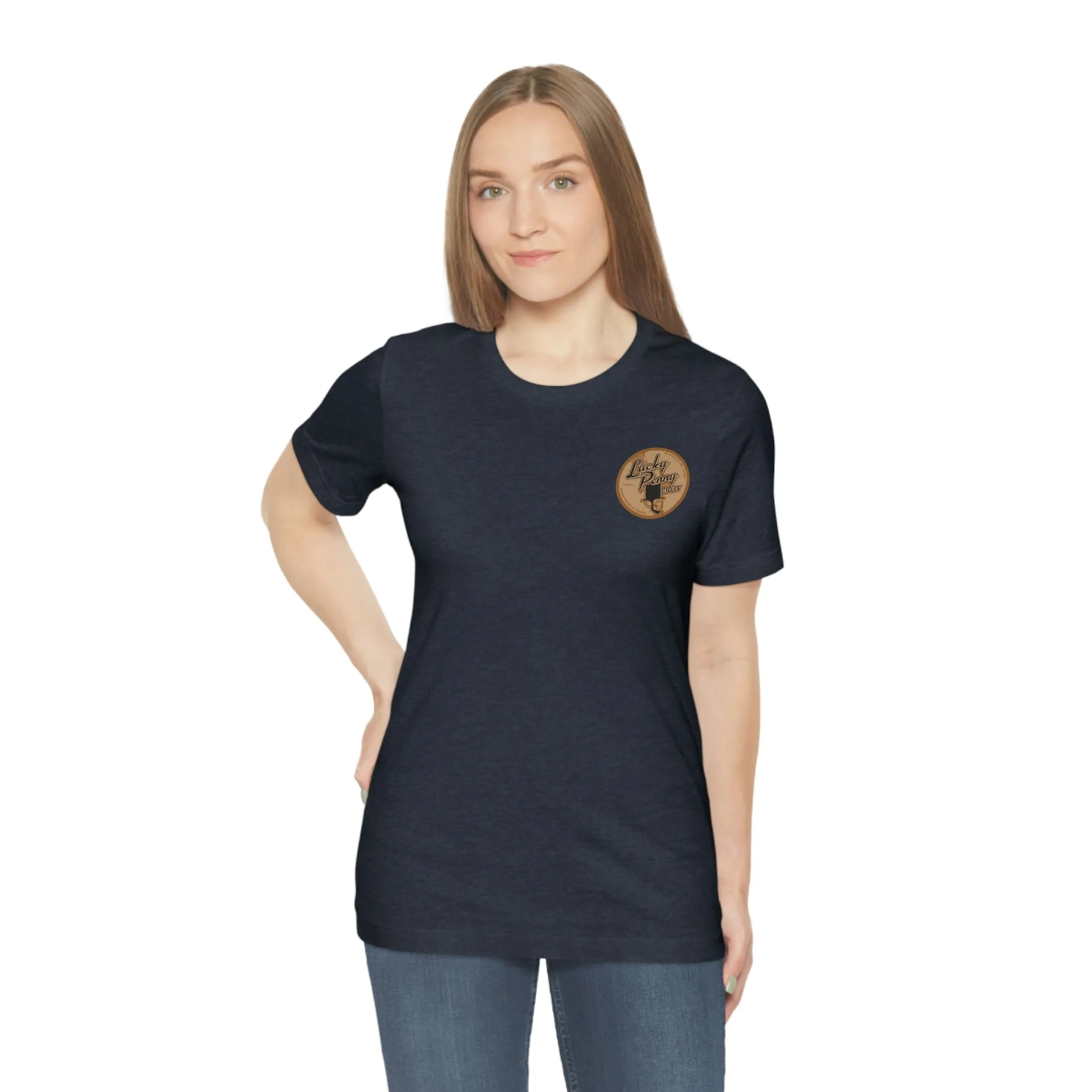 Lucky Penny Cycles Houston Penny/Shield T-Shirt