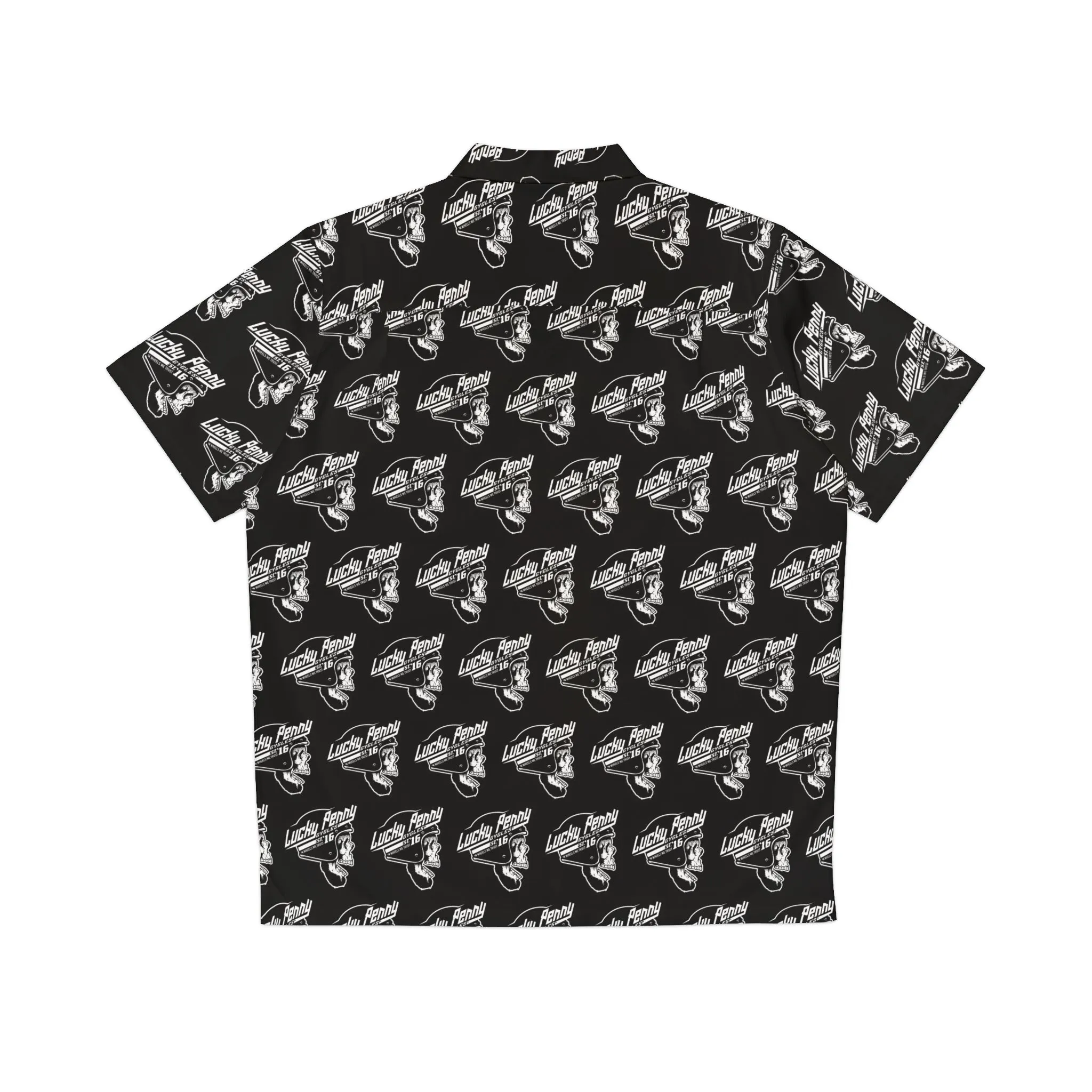Lucky Penny Cycles Men's Hawaiian Shirt