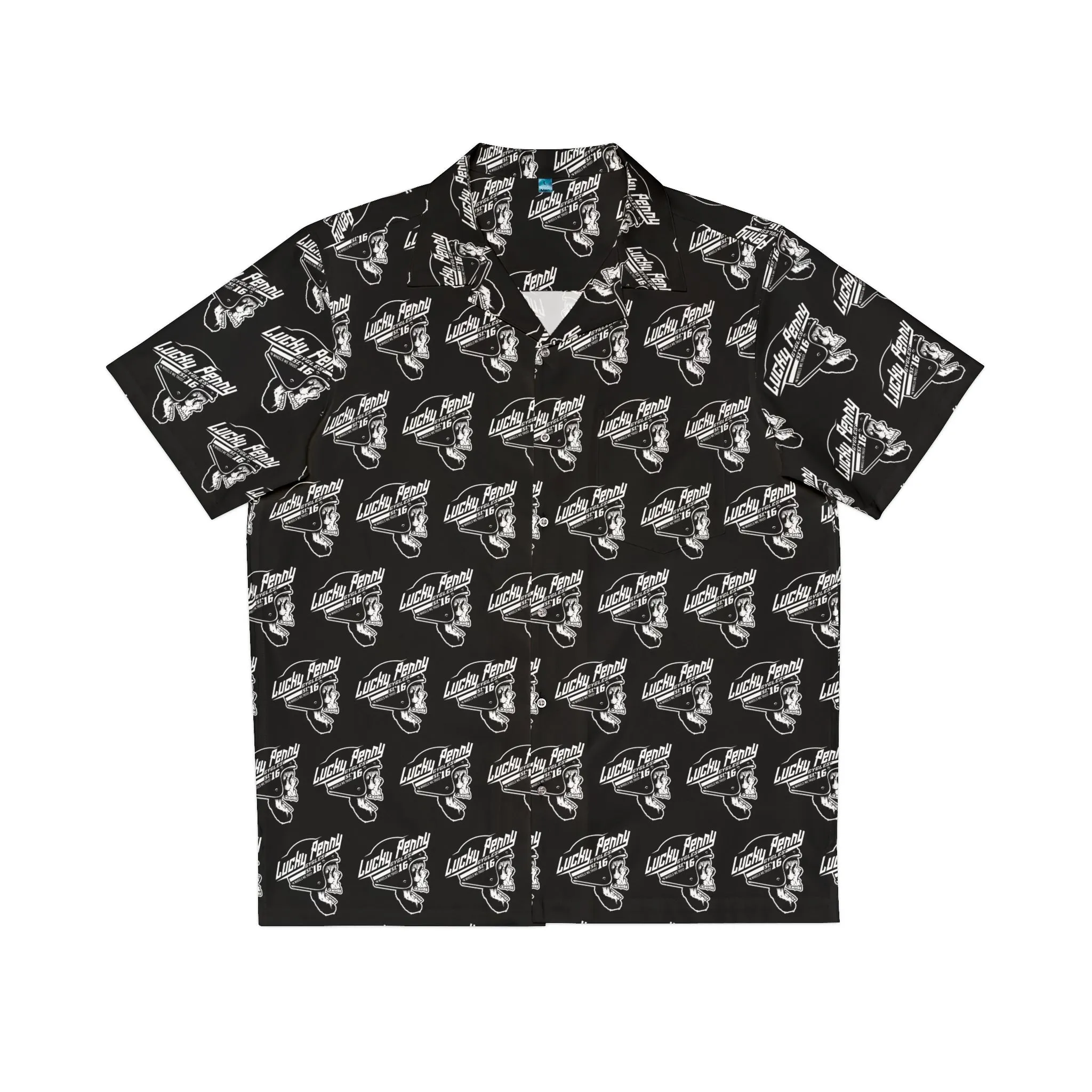 Lucky Penny Cycles Men's Hawaiian Shirt