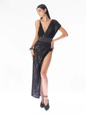 Lyra Black Dress