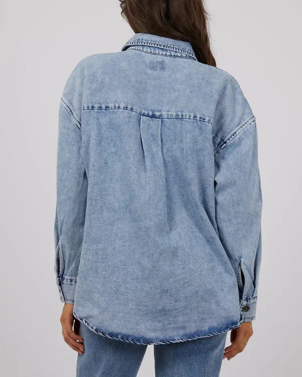 Maci Denim Shirt by All About Eve