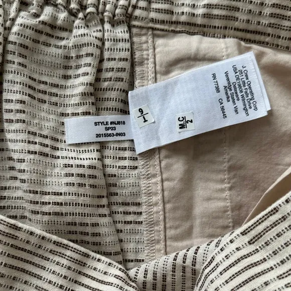 Madewell Clean Pull-On Shorts in Jacquard Size XL