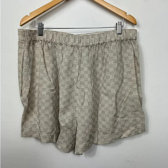 Madewell Clean Pull-On Shorts in Jacquard Size XL