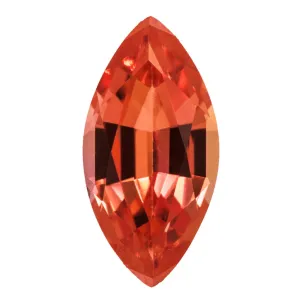 Marquise FAB Lab-Grown Padparadscha Sapphire Gems