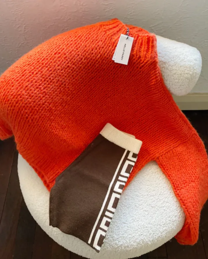Maze Knit Short Cocoa