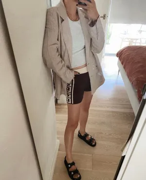 Maze Knit Short Cocoa