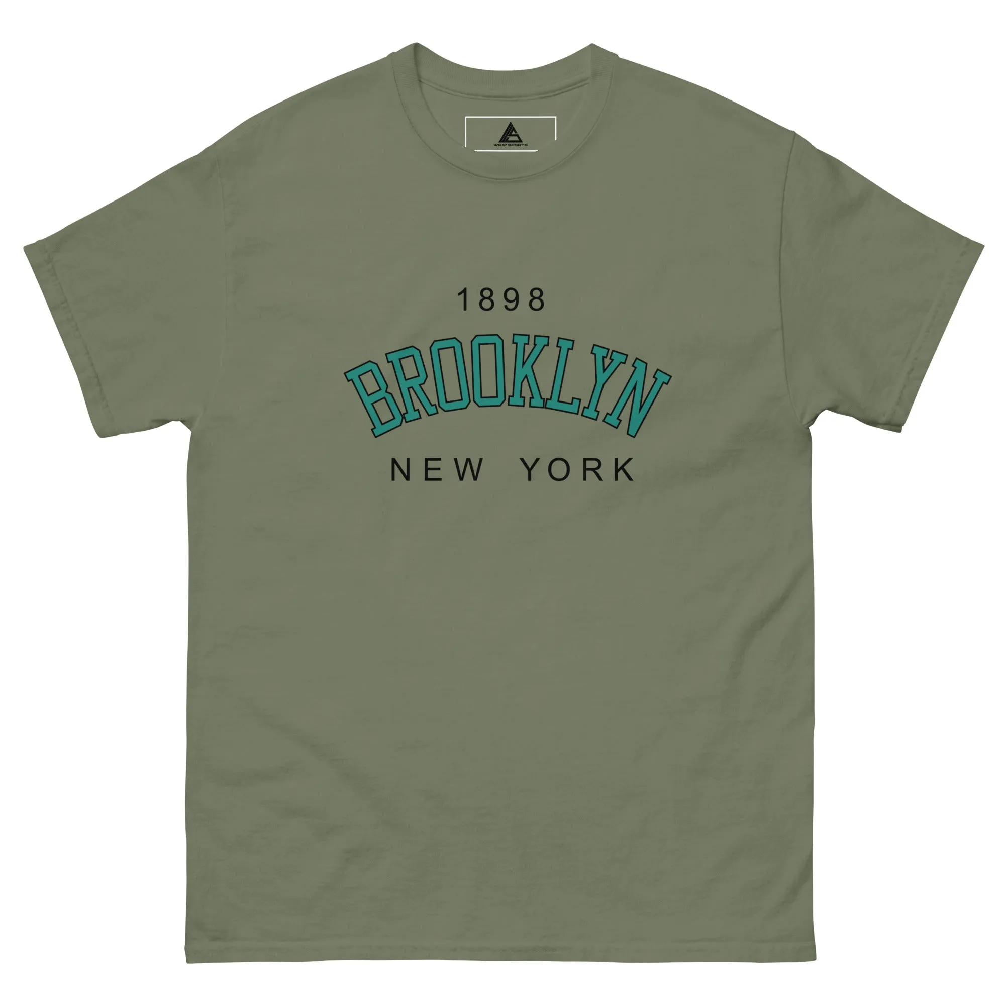 Mens 1898 Brooklyn New York College T Shirt