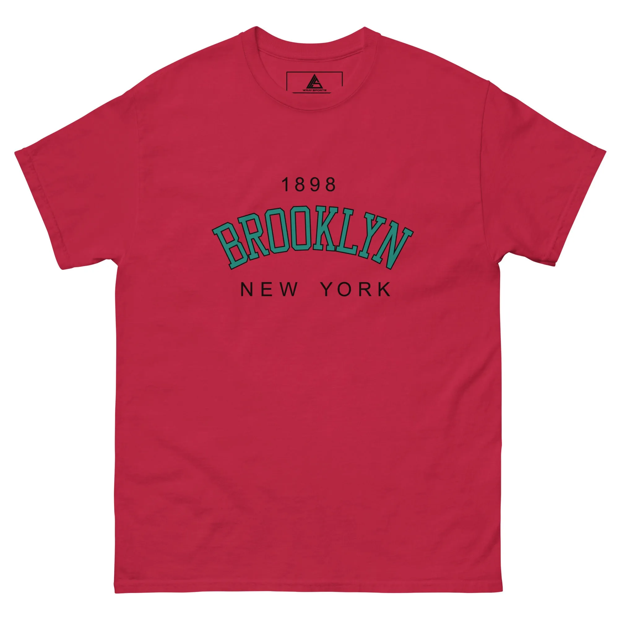 Mens 1898 Brooklyn New York College T Shirt