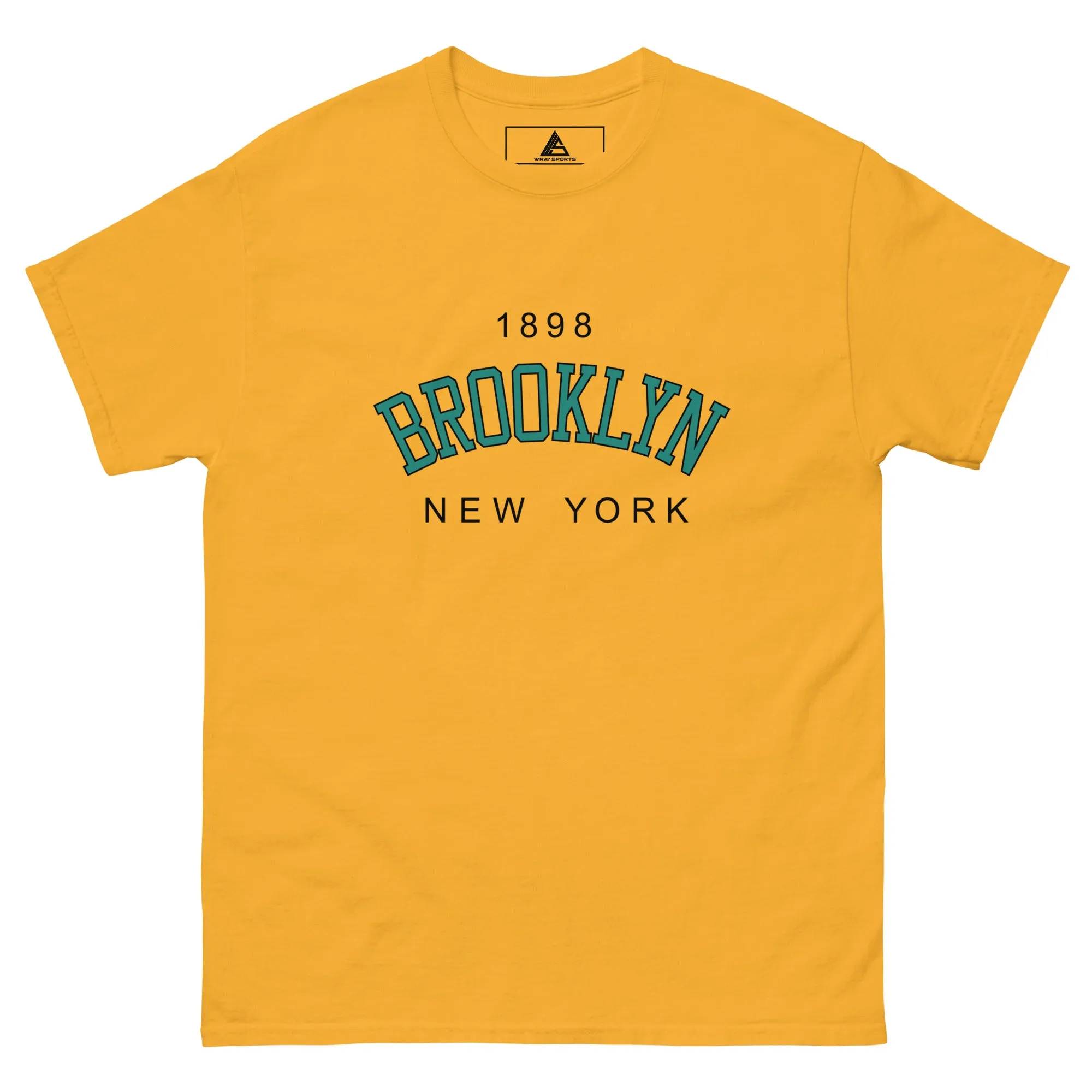 Mens 1898 Brooklyn New York College T Shirt