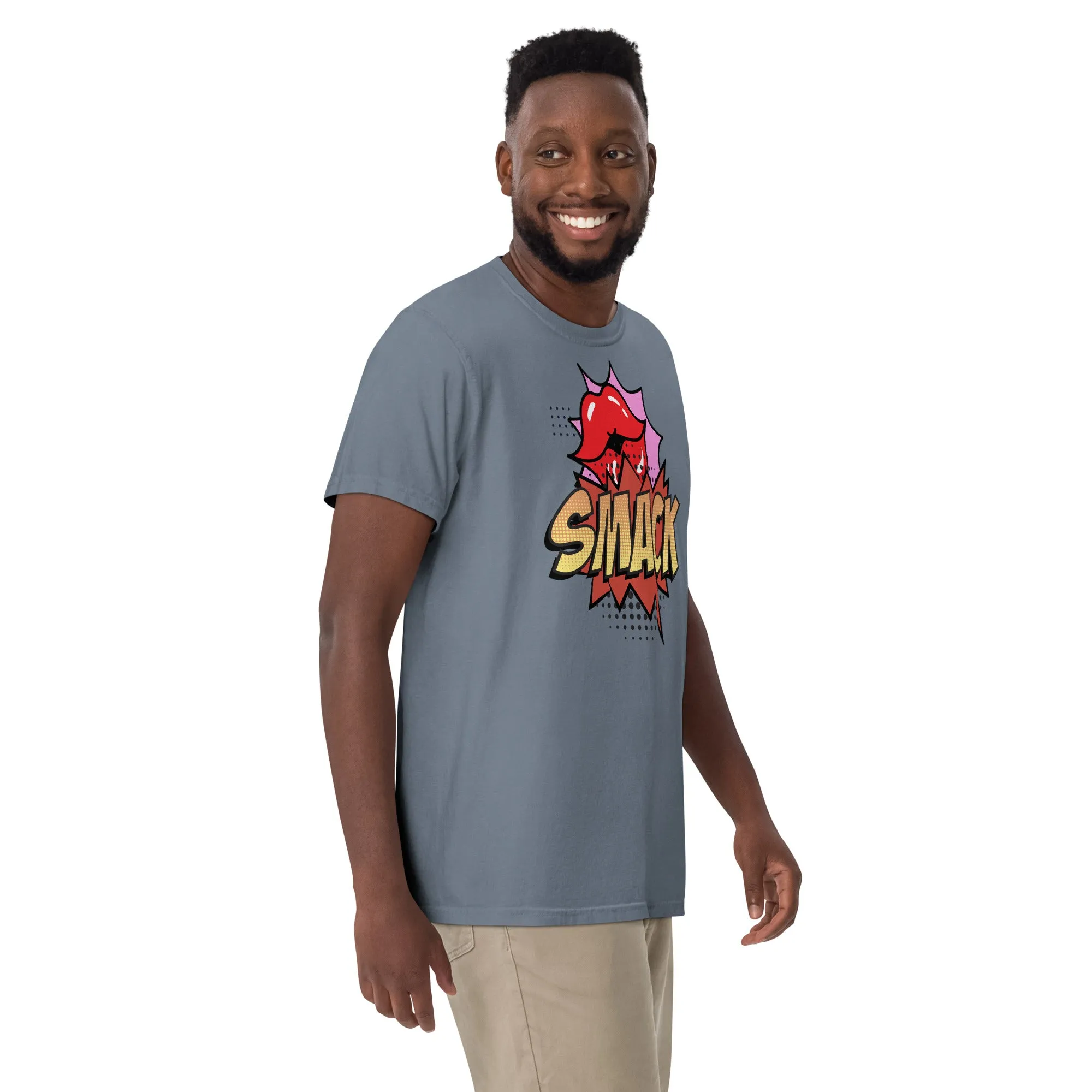 Men’s garment-dyed heavyweight t-shirt, Back to School, Small to 3XL