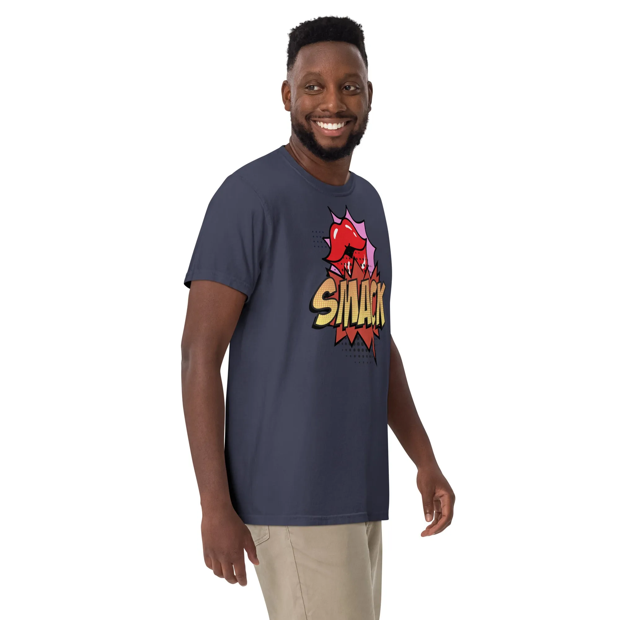 Men’s garment-dyed heavyweight t-shirt, Back to School, Small to 3XL