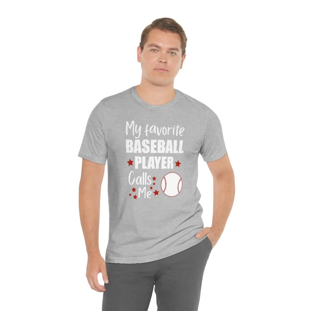 Men's Personalized Tee - My Favorite Player Calls Me