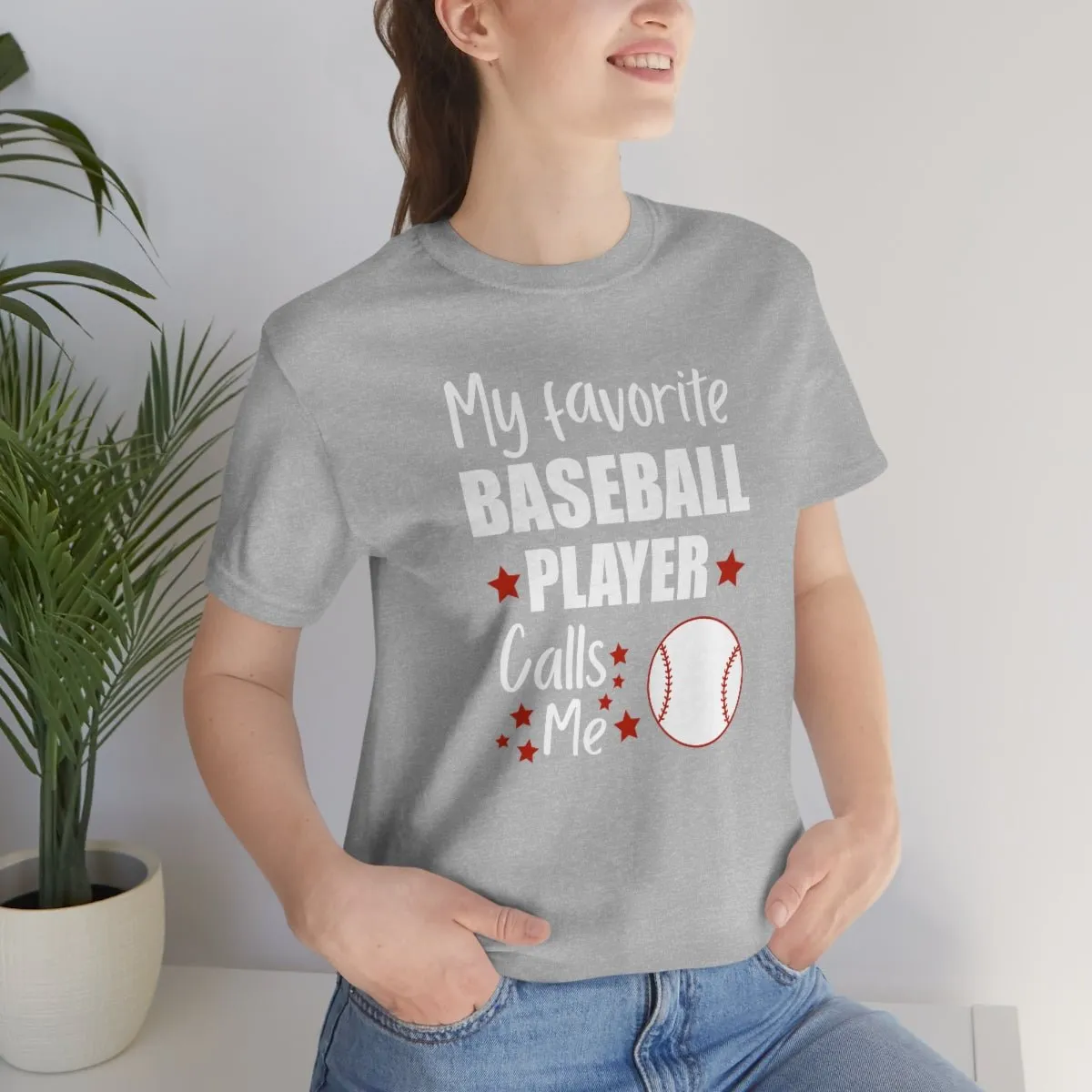 Men's Personalized Tee - My Favorite Player Calls Me