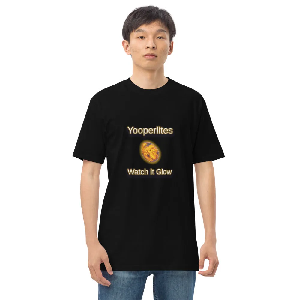 Men’s premium heavyweight tee Watch it Glow