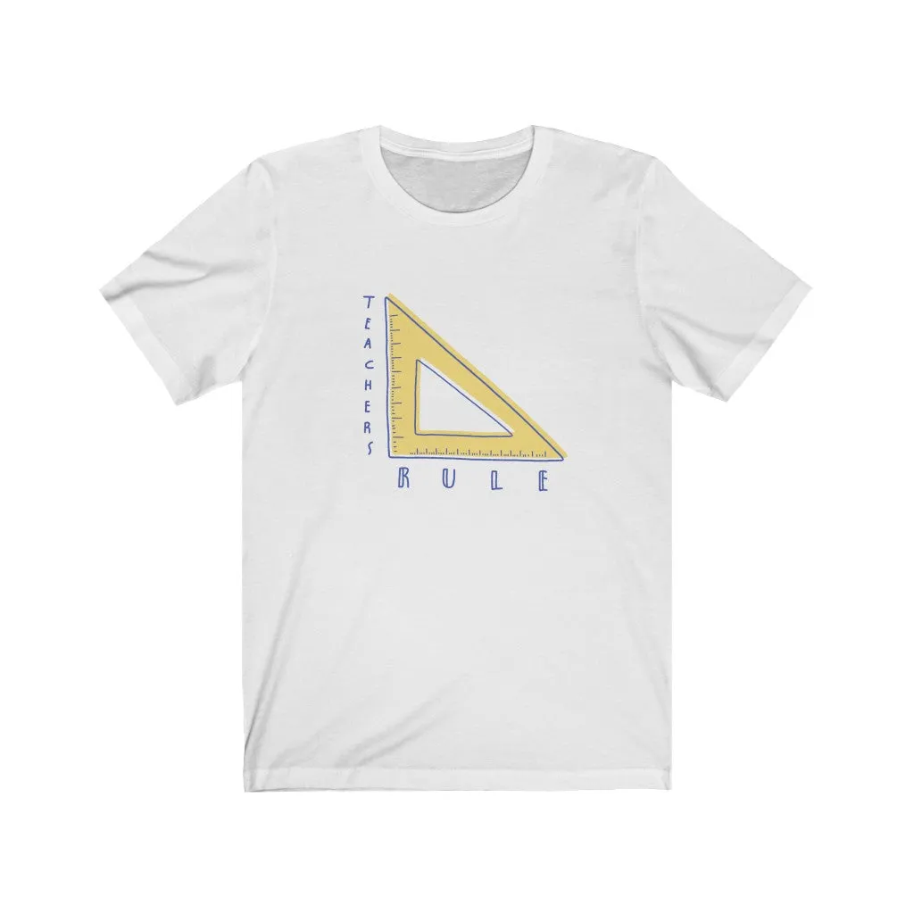 Men's Teacher's Rule Jersey T-shirt