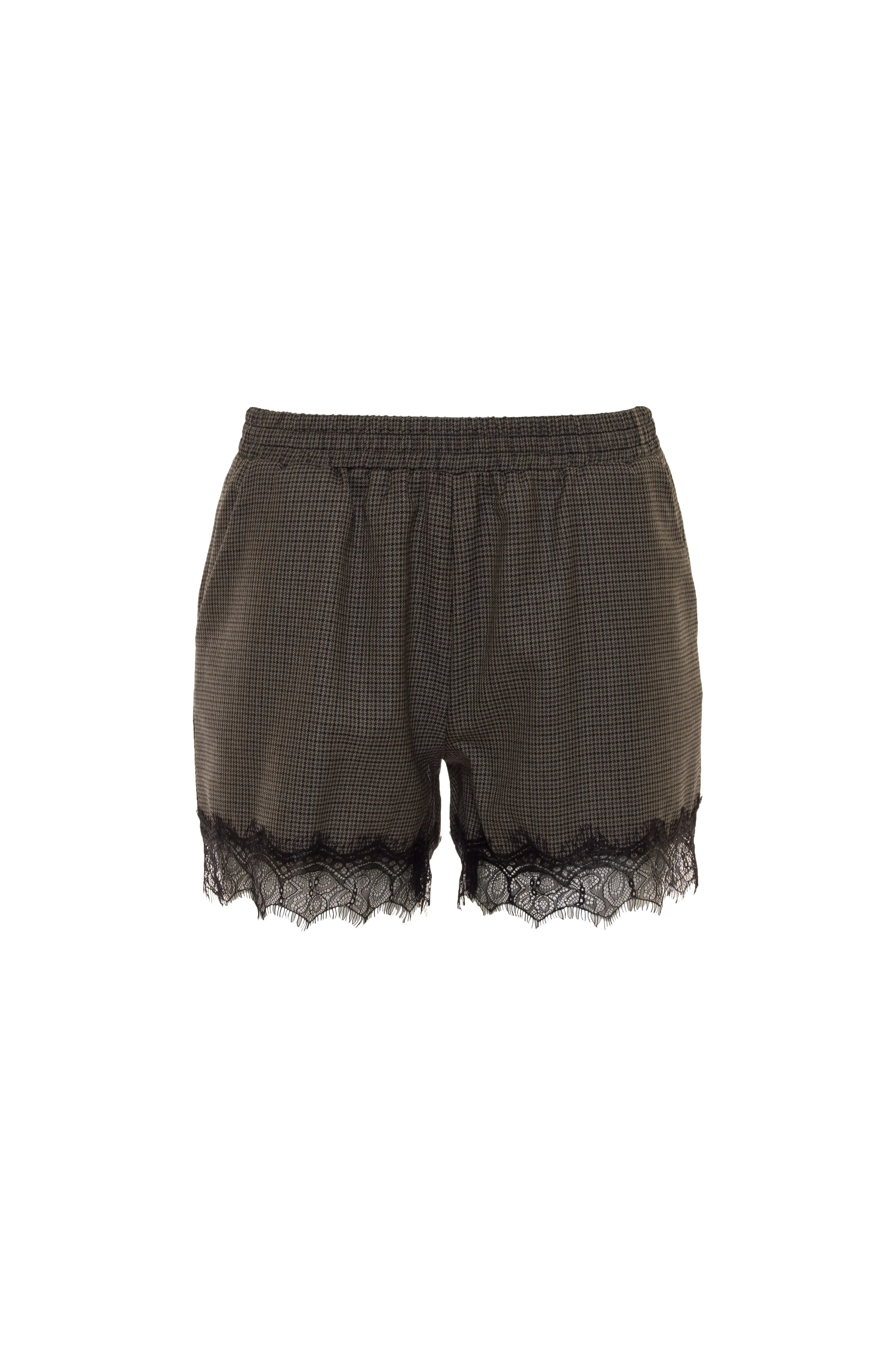 Menswear Plaid Shorts*