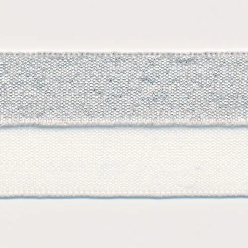 Metallic Stretch Tape (Silver) #01 White