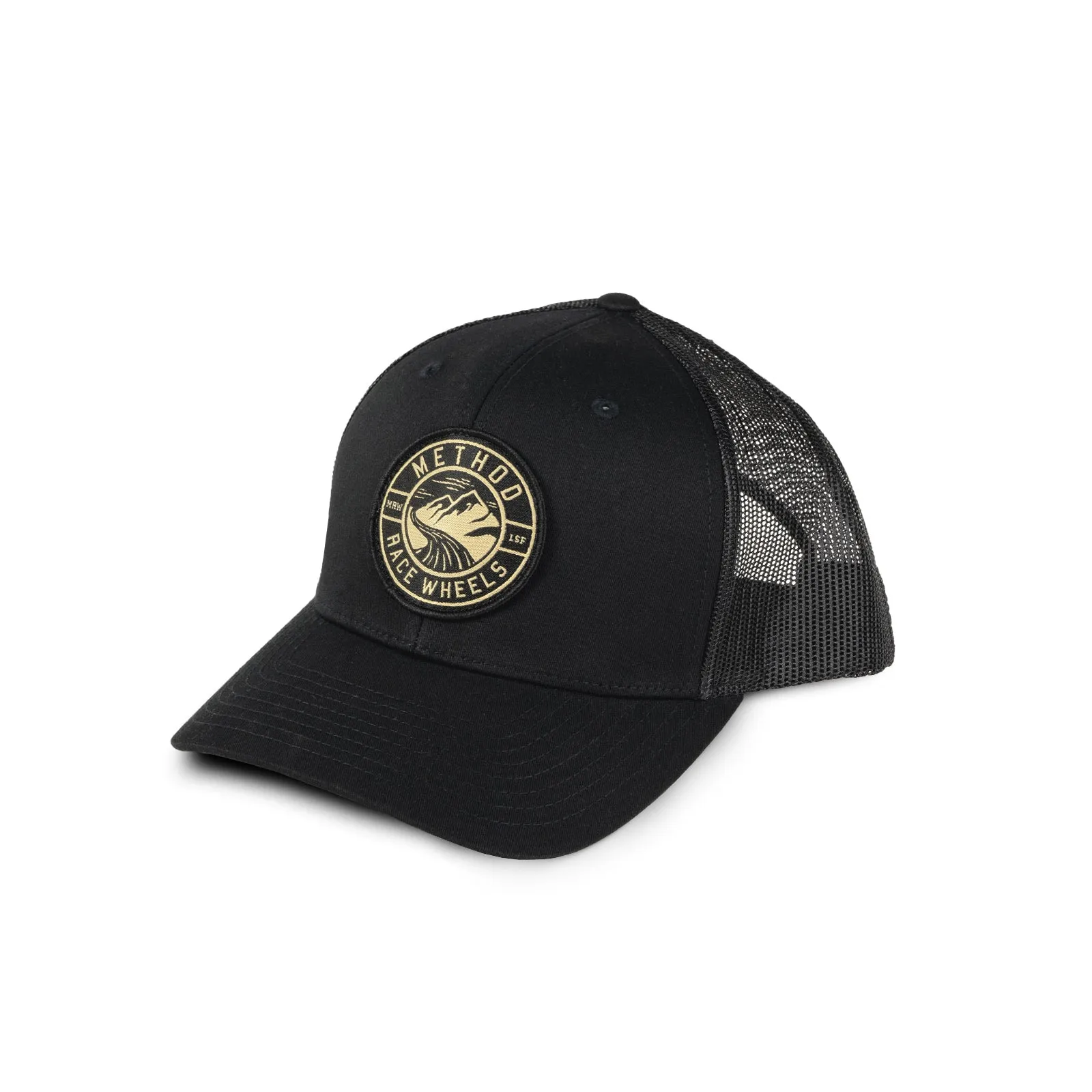 Method Prelander Curve Bill Trucker Hat | Snapback | Black