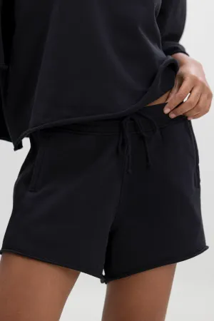 Mid Rise Short Black