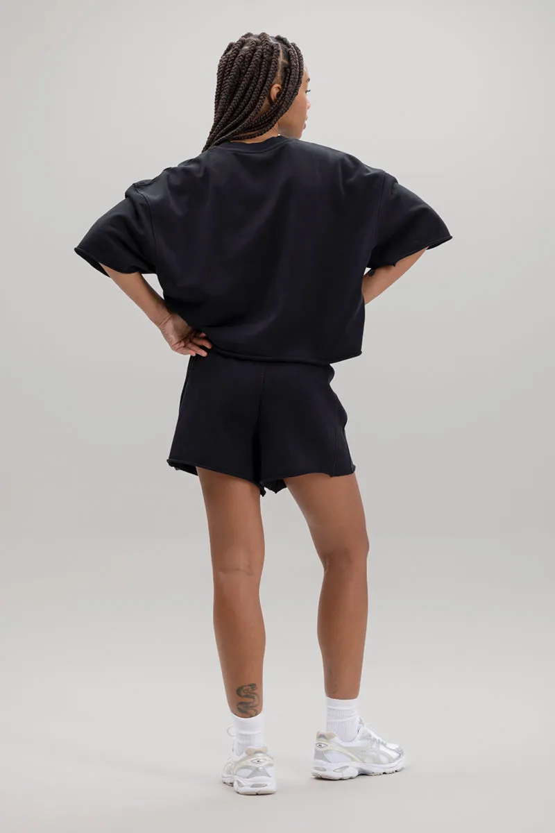 Mid Rise Short Black