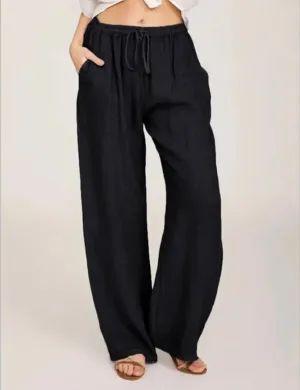 Mila | Airy Linen Pants | Casual & Comfortable | High Waist