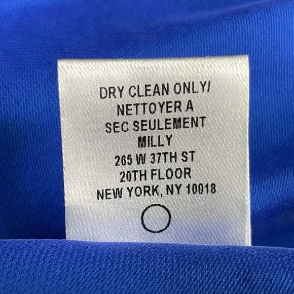 Milly Kori Gathered Shorts in Cobalt