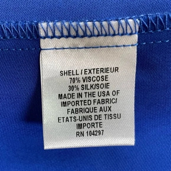 Milly Kori Gathered Shorts in Cobalt