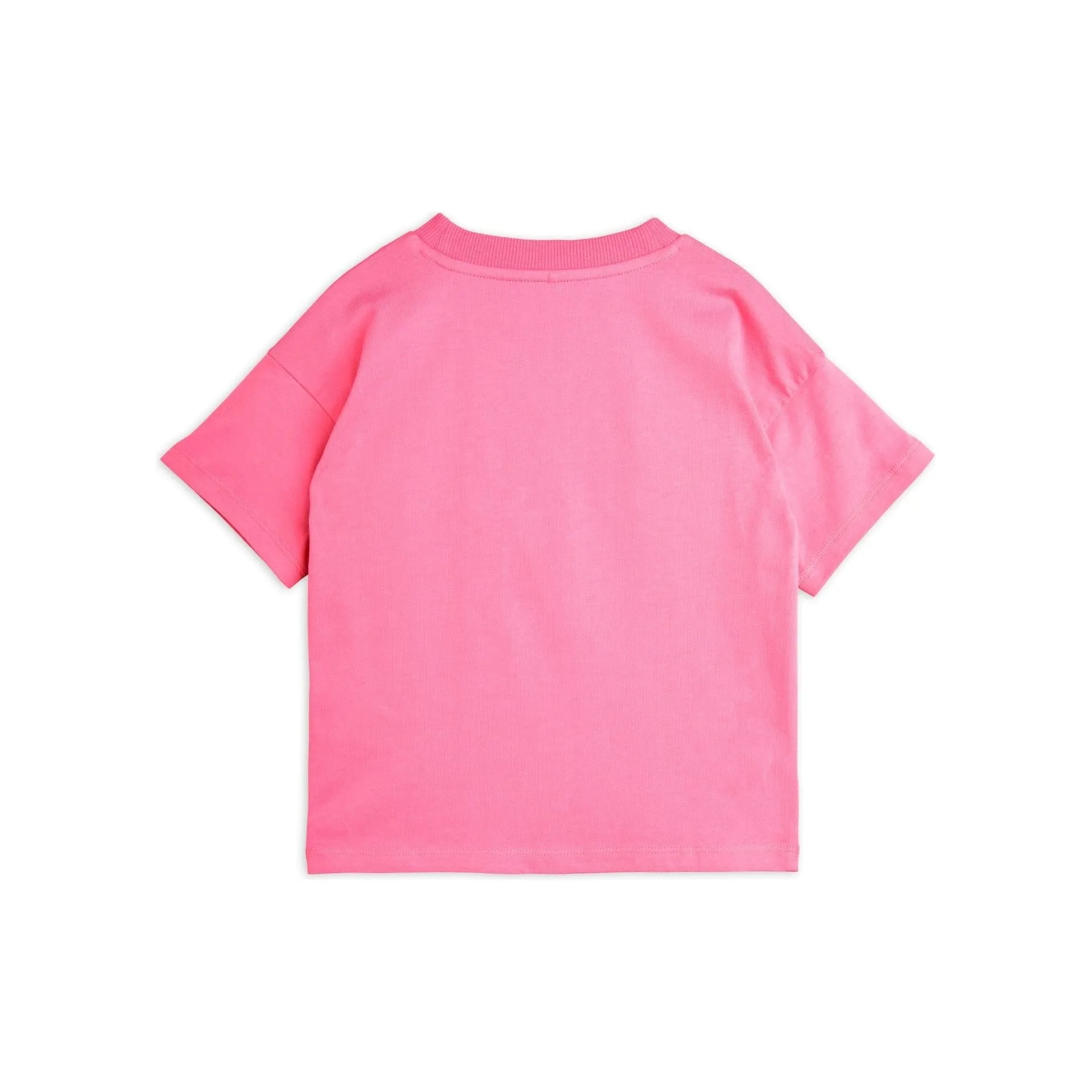Mini Rodini Society Sp Ss Tee - Pink