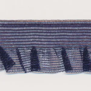 Mist Organdy Frill Stretch #86 Ink Blue