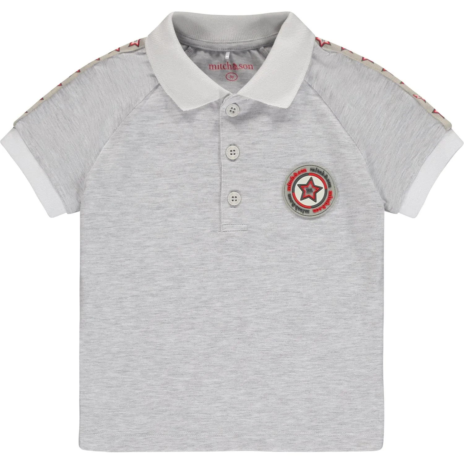 MITCH & SON - Lennox A Summer Star Polo Set - Grey