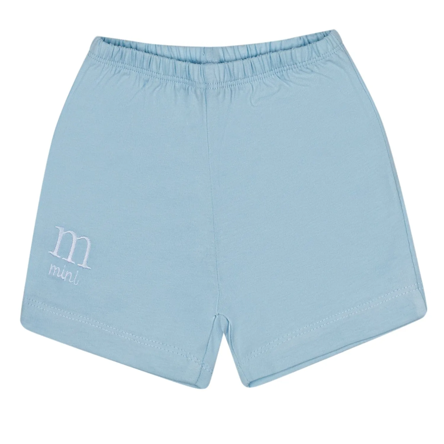 MITCH & SON MINI - Sutton Sandy Shores Boat Short Set - Sky Blue