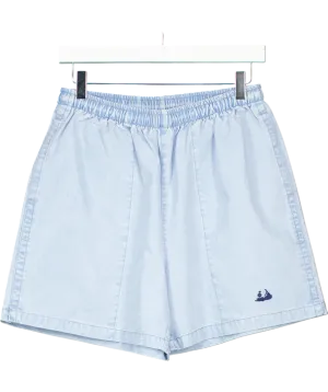 Murrays Toggery Blue Pull On Short Nantucket Logo UK M
